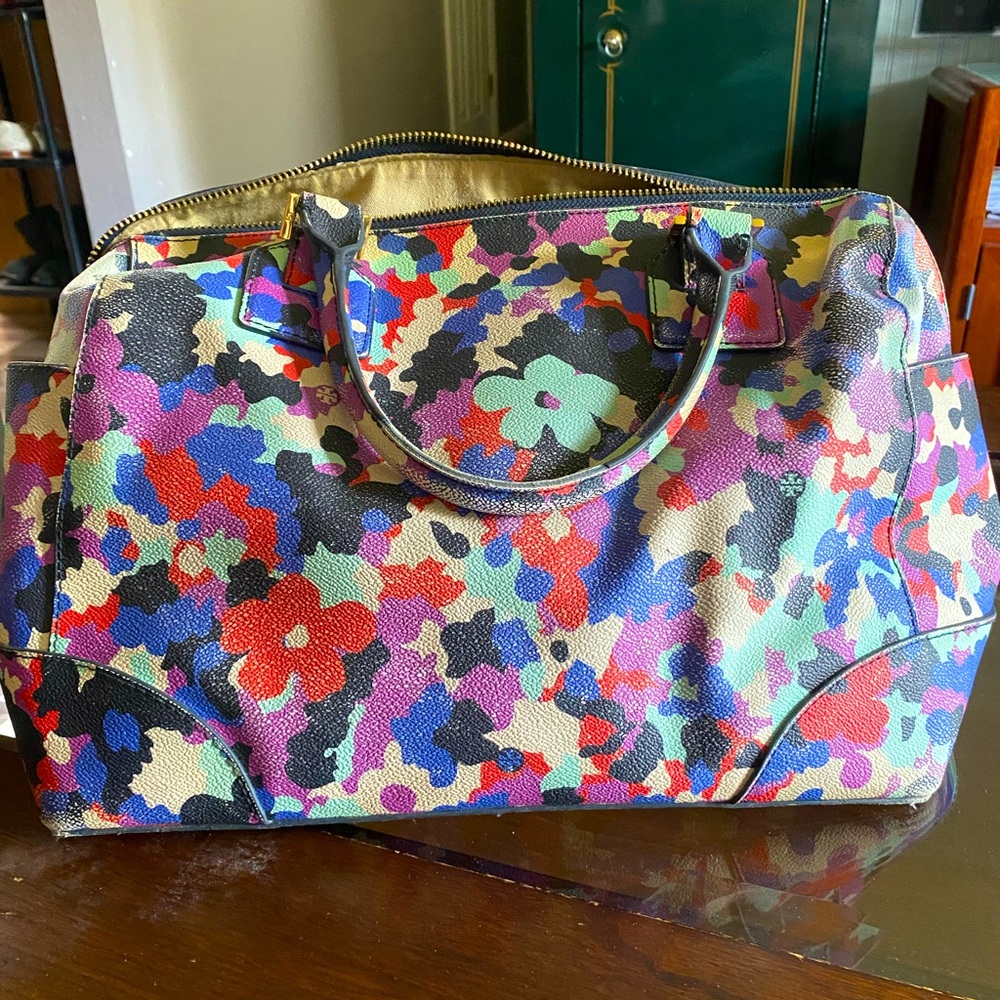 Colorful Floral Women's Tory Burch Bag